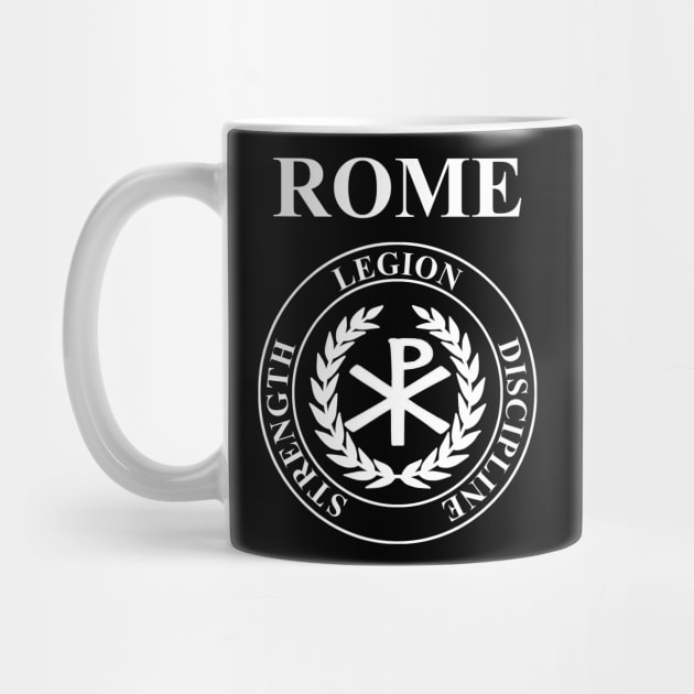 Rome Virtues of the Roman Legionary Chi Rho by AgemaApparel